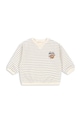 Konges Sløjd bluza dziecięca AMIO SWEAT SHIRT OCS KS103671.9BYA beżowy AW25