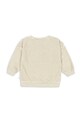 Chłopiec Konges Sløjd bluza dziecięca z bawełną ITTY SWEAT SHIRT GOTS KS103831.9BYA beżowy