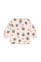 Детская кофта с хлопком Konges Sløjd ITTY SWEAT SHIRT GOTS KS103831.9BYA бежевый AW25