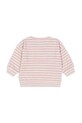 Konges Sløjd bluza dziecięca z bawełną ITTY SWEAT SHIRT GOTS KS103831.9BYA różowy AW25
