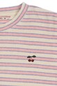 Chłopiec Konges Sløjd bluza dziecięca z bawełną ITTY SWEAT SHIRT GOTS KS103831.9BYA różowy