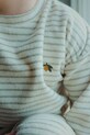 Konges Sløjd bluza dziecięca z bawełną ITTY SWEAT SHIRT GOTS KS103831.9BYA żółty