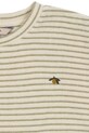 Chłopiec Konges Sløjd bluza dziecięca z bawełną ITTY SWEAT SHIRT GOTS KS103831.9BYA żółty