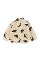 Παιδική μπλούζα Konges Sløjd JODY TEDDY HALF ZIP GRS χωρίς κουκούλα μπεζ KS104067.9BYA