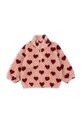 Παιδική μπλούζα Konges Sløjd JODY TEDDY HALF ZIP GRS χωρίς κουκούλα ροζ KS104067.9BYA