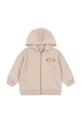 Konges Sløjd bluza dziecięca z bawełną LOU SWEAT ZIP HOOD OCS pozostałe beżowy KS103865.9BYA