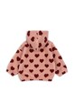 Παιδική μπλούζα Konges Sløjd JODY TEDDY HOODIE GRS KS104068.9BYA ροζ AW25