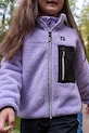Reima bluza polarowa dziecięca Turilas bez kaptura fioletowy 5200364A.9BYA