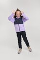 Reima bluza dziecięca Vaihtari z elastanem fioletowy 5200448A.9BYA