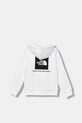 Παιδική μπλούζα The North Face TEEN BOX NSE REGULAR HOODIE NF0A89H9LA91 λευκό AW25
