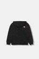Παιδική μπλούζα The North Face TEEN ESSENTIAL OVERSIZED HOODIE NF0A89HAJK31 μαύρο AW25