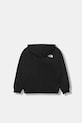 The North Face bluza dziecięca TEEN ESSENTIAL OVERSIZED HOODIE NF0A89HAJK31 czarny AW25
