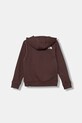 The North Face bluza dziecięca TEEN SIMPLE DOME HOODIE NF0A8AXVBQ71 fioletowy AW25