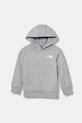 The North Face bluza dziecięca TEEN SIMPLE DOME HOODIE z kapturem szary NF0A8AXVDYX1