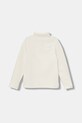Детски суичър The North Face TEEN GLACIER 1/4 ZIP PULLOVER NF0A8CVGQLI1 бежов AW25