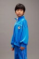 Mini Rodini bluza dziecięca Ritzratz aplikacja niebieski 25720135