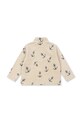 Chłopiec Konges Sløjd bluza dziecięca TAVI FLEECE SWEATSHIRT GRS KS103542.9BYA beżowy