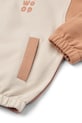 Otroški bombažen pulover Liewood Cassius Zip-up Sweatshirt oranžna LW20080.9BYA