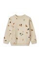 Liewood bluza bawełniana dziecięca Thora Printed Sweatshirt wzorzyste beżowy LW20357.9BYA