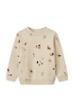 Liewood gyerek melegítőfelső pamutból Thora Printed Sweatshirt pamut bézs LW20357.9BYA