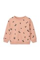 Liewood bluza bawełniana dziecięca Thora Printed Sweatshirt LW20357.9BYA pomarańczowy AW25