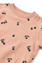 Liewood bluza bawełniana dziecięca Thora Printed Sweatshirt pomarańczowy LW20357.9BYA
