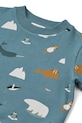 BIMBA Liewood felpa in cotone bambino/a Thora Printed Sweatshirt LW20357.9BYA blu