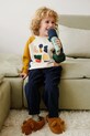 Liewood bluza bawełniana dziecięca Aude Placement Sweatshirt LW20358.9BYA