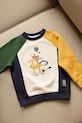 Liewood hanorac de bumbac pentru copii Aude Placement Sweatshirt multicolor LW20358.9BYA