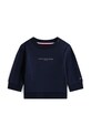 Tommy Hilfiger bluza niemowlęca z bawełną z elastanem granatowy KN0KN02070.9BYA