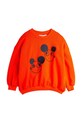 Mini Rodini bluza bawełniana dziecięca Ritzratz 25720140 czerwony AW25