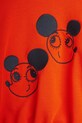 Mini Rodini bluza bawełniana dziecięca Ritzratz czerwony 25720140