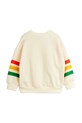 Mini Rodini bluza bawełniana dziecięca Bear 25720151 beżowy AW25