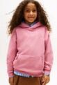 Dětská mikina Tommy Hilfiger s kapucí růžová KS0KS00660.116.122.9BYA
