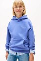 Дитяча кофта Tommy Hilfiger з капюшоном блакитний KS0KS00660.128.176.9BYA
