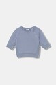 Bavlnená mikina pre bábätká United Colors of Benetton bavlna modrá 3ITEA106H.W.seasonal