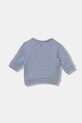 Bavlnená mikina pre bábätká United Colors of Benetton 3ITEA106H.W.seasonal modrá AW25