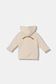 Pamučna dukserica za bebe United Colors of Benetton 3ITEA501N.W.seasonal bež AW25