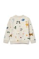 Хлопчик Дитяча бавовняна кофта Liewood Thora Printed Sweatshirt LW20671.9BYA бежевий