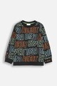 Coccodrillo bluza z bawełną dziecięca wzorzyste czarny ZC5143102XBK