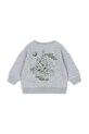 Chłopiec Konges Sløjd bluza dziecięca LOU SWEAT SHIRT OCS KS104346.9BYA szary