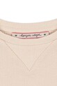 Konges Sløjd bluza bawełniana niemowlęca BELLI SWEAT SHIRT OCS KS105194.9BYA beżowy
