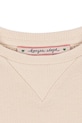 Konges Sløjd bluza bawełniana niemowlęca BELLI SWEAT SHIRT OCS KS105194.9BYA beżowy
