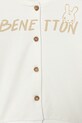 Chłopiec United Colors of Benetton bluza niemowlęca 3K1CA501S.W.Seasonal biały