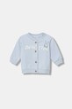 United Colors of Benetton bluza niemowlęca z elastanem niebieski 3K1CA501S.W.Seasonal
