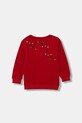 Μπλούζα United Colors of Benetton 3J73G10L3.P.Seasonal κόκκινο AW25