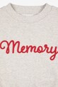 Bobo Choses hanorac de bumbac pentru copii Memory gri 225BC005
