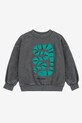 Bobo Choses hanorac de bumbac pentru copii Snake 225BC006 gri AW25