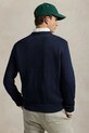 Polo Ralph Lauren sweter lniany Lscn Long Sleeve 710970284 granatowy AW25