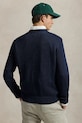 Λινό πουλόβερ Polo Ralph Lauren Lscn Long Sleeve 710970284 σκούρο μπλε AW25